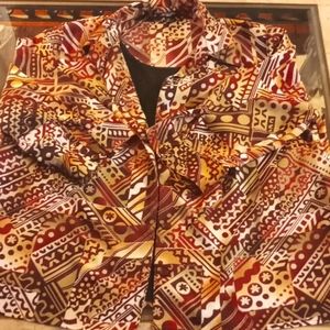 Notations Blouse (Muti-color)